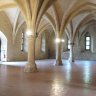 Abbaye de Noirlac - le cellier, vue d'ensemble
