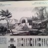 Arc-et-Senans, Musée Ledoux - dessin et plans de la maison des surveillants de la source de la Loue (projet non réalisé).