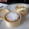 Restaurant Auguste - Les millefeuilles vanille et pistache, montés à la minute