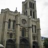 Basilique Saint-Denis - la façade occidentale