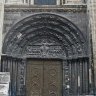 Basilique Saint-Denis - la façade occidentale, le portail central