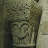  St-Denis – la crypte de Suger – détail d’un chapiteau historié