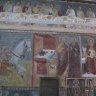 Bergame - Santa Maria Maggiore : transept nord. Fresque murale du XIVe siècle.