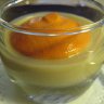 Le Bon Laboureur - Mise en bouche : crème de potiron et piquillos ( le pimiento de piquillo est une sorte de poivron d'Espagne, protégé par la Dénomination d'Origine " Piquillo de Lodosa. 
