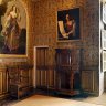Chenonceau - le Salon François 1er  - Diane de Poitiers en Diane Chasseresse par Le Primatice (1504 -1570)  et Archimède par  Francisco de Zurbarán (peintre espagnol du Siècle d'or 1598-1664)