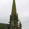 Enclos paroissial de Saint-Thégonnec - église Notre-Dame : le petit clocher gothique (1563)