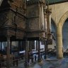 Eglise Saint Miliau - vue latérale du buffet d'orgue