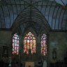 Eglise Saint Germain de Pleyben - la nef et le chœur 