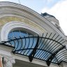 Evian - le Palais Lumière - détail de l'entrée