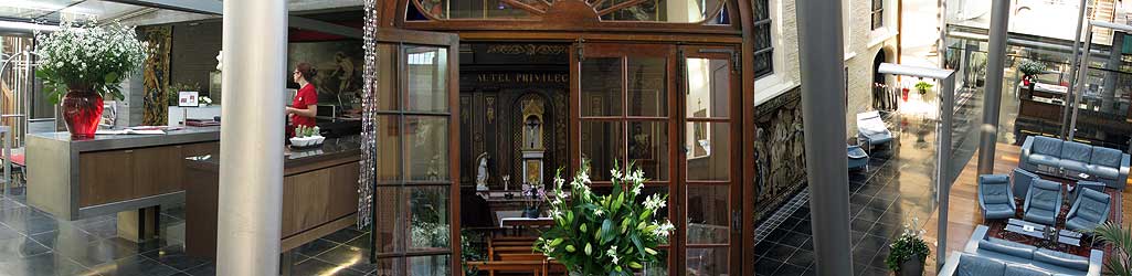 L'Hermitage Gantois : réception, chapelle et bar 