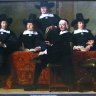 Ferdinand Bol (Dordrecht 1616- Amsterdam 1680) - Die Vorsteher der Amsterdamer Weinhändlergilde (Les Présidents de la guilde des marchands de vin d'Amsterdam) -1663.