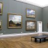 Neue Pinakothek - salle 14 : Paysages des Écoles de Munich et de La Haye & chefs-d'œuvres du Cercle Leibl.