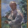 Neue Pinakothek - Lovis Corinth (1858-1925) « Selbstbildnis (Autoportrait) » - 1924. Salle 22 - Das Neue Jahrhundert (Le Nouveau Siècle).