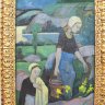 Neue Pinakothek - Paul Sérusier (1864-1927) « Jeunes Lavandières remontant la Rivière » - 1891. Salle 21 - Vincent van Gogh, Paul Gauguin, Paul Sérusier.