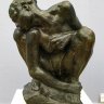 Neue Pinakothek - La femme accroupie (1882) d'Auguste Rodin (1840-1917) - salle 21.