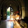 Abbaye des Vaux de Cernay - la réception de l'hôtel