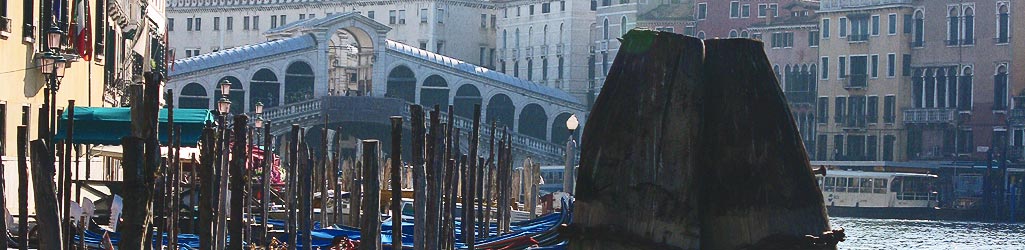 Venise - le Grand Canal - le ponte Rialto