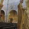 Vérone – San Zeno Maggiore – nef et latéral droit de l’église supérieure. 