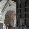 Verone – San Zeno Maggiore – la porte d’accès au cloître depuis l’église.