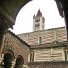  Verone – San Zeno Maggiore – le sommet du campanile vu du cloître.