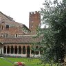  Verone – San Zeno Maggiore  - la tour de l’abbaye vue du cloître.